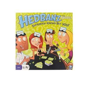 Hedbanz for Adults by Spin Master Games Party Guessing Question Game